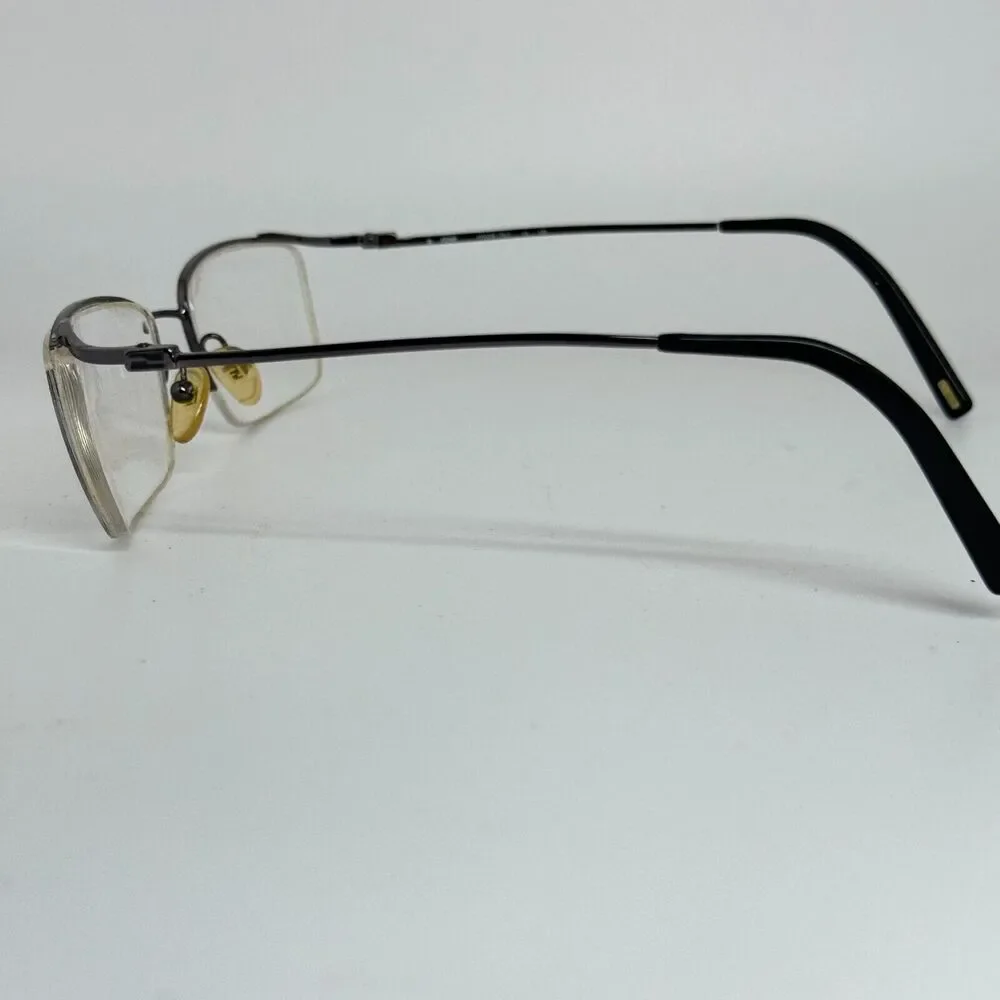 Fendi Women's F583 dark Ruithenium 54-19-125 Eyeglasses Frames‎ Half rim H14871